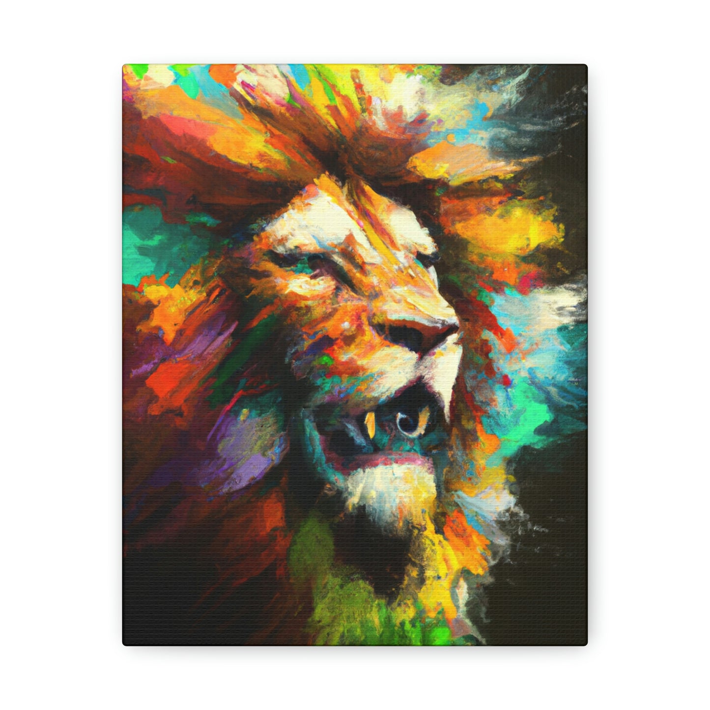 Rainbow Majesty - Canvas
