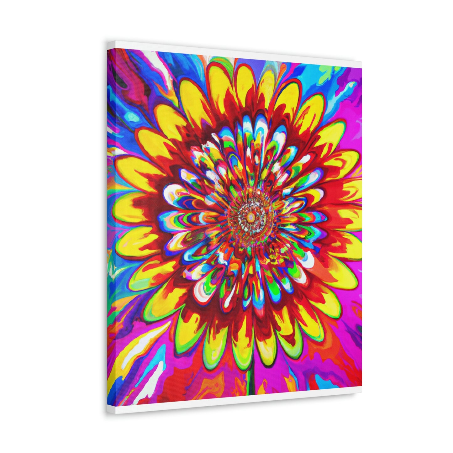 "Vivid Plume" - Canvas