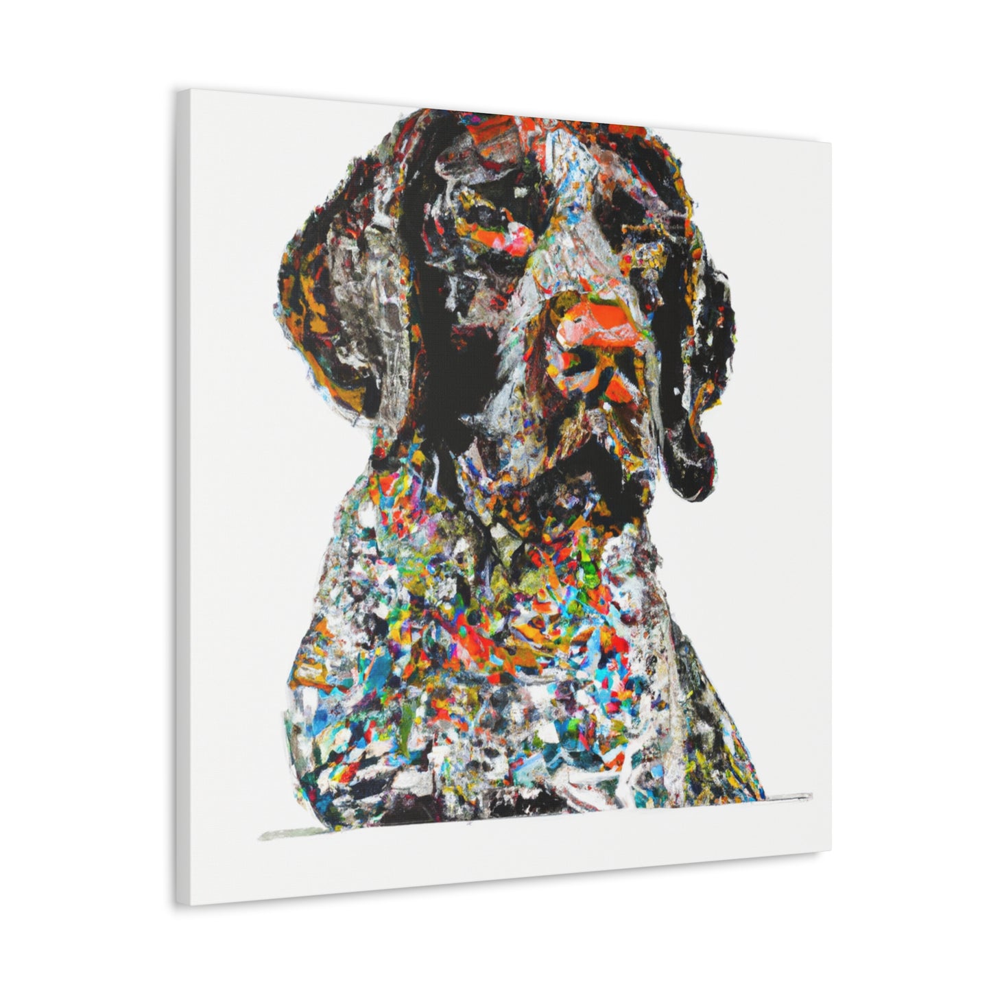 Painted Pointer - Canvas