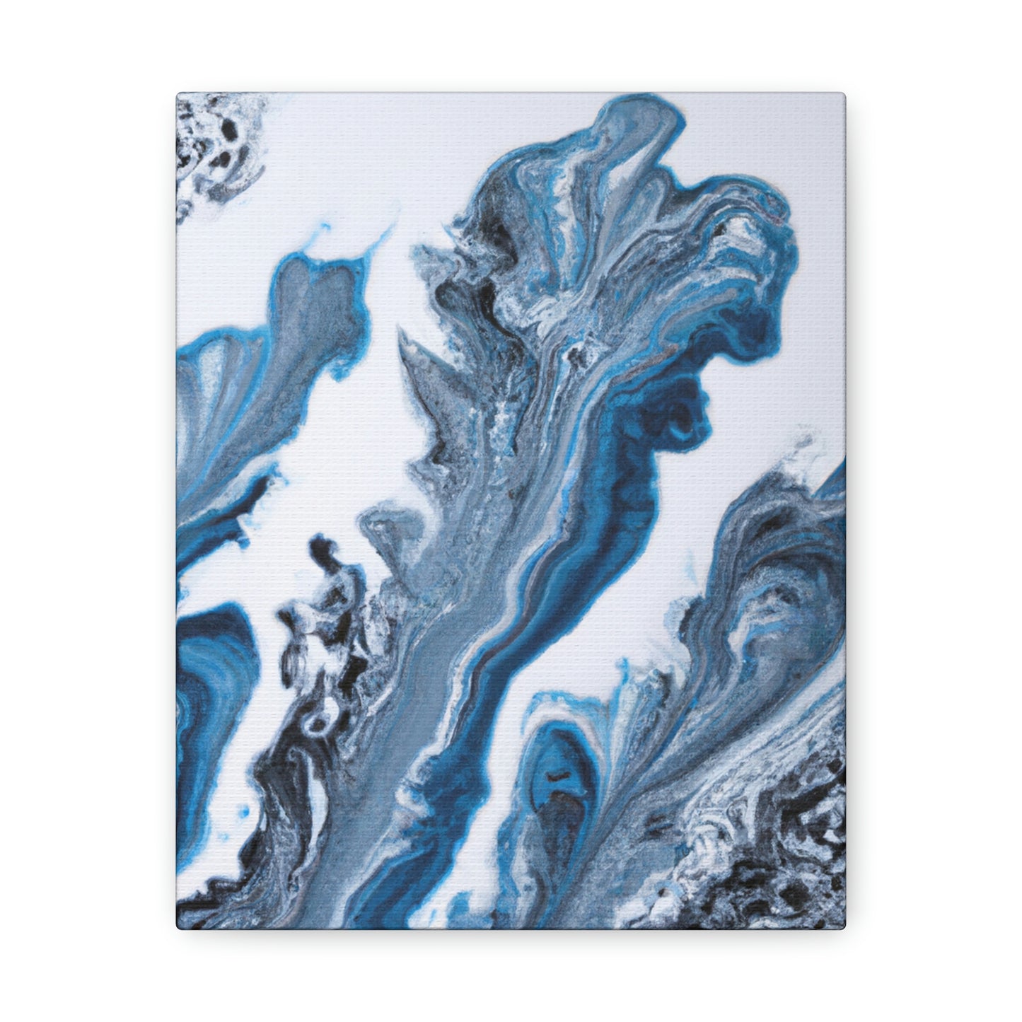 Blue Whirl - Canvas