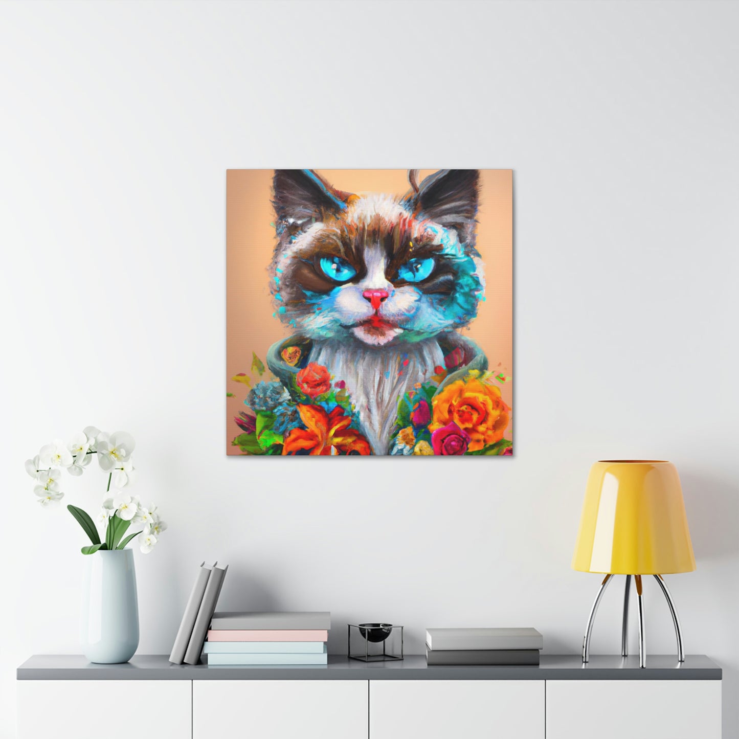 Flo-Cat - Canvas