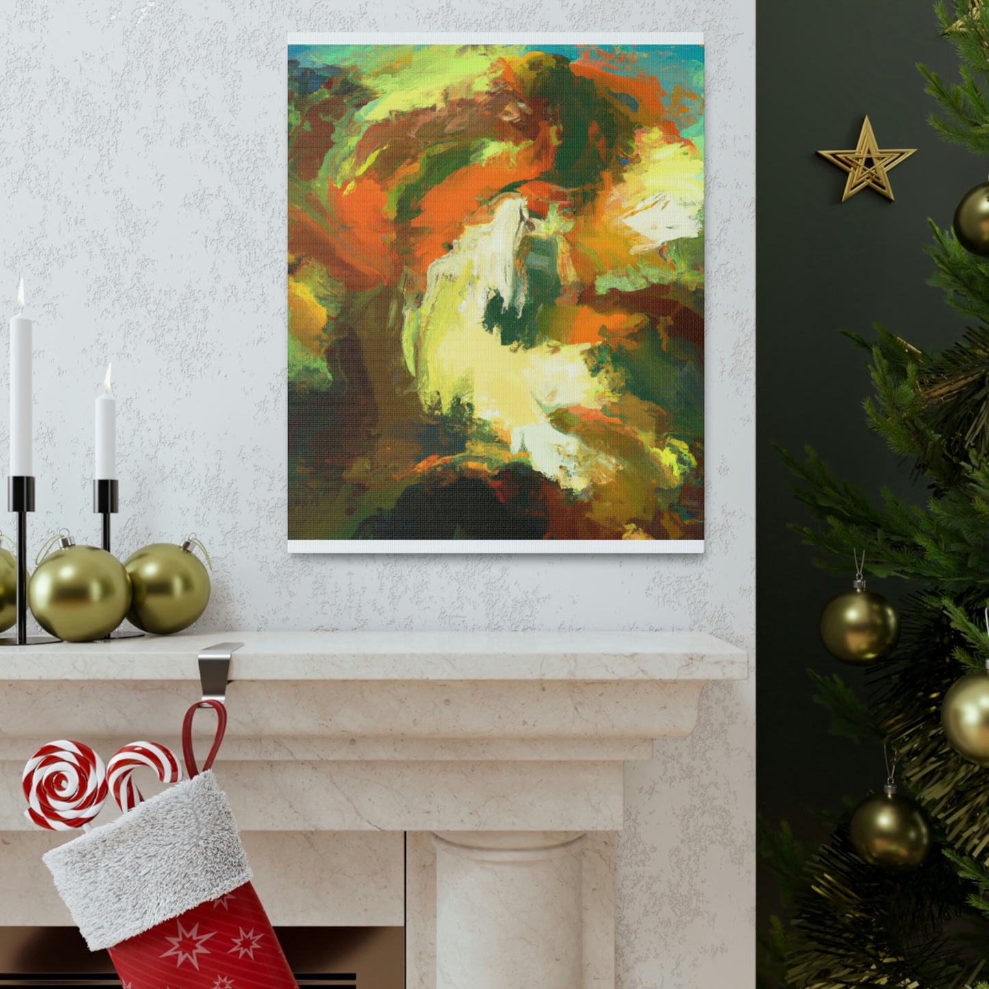 Rainbow Vibe - Canvas