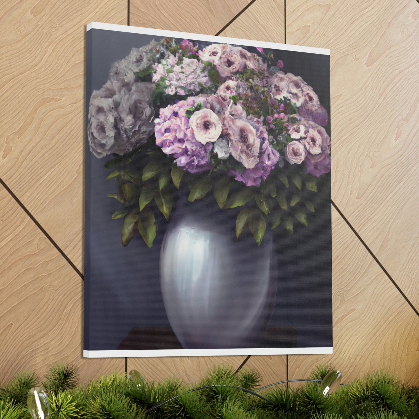 "Floral Perfection Detail" - Canvas
