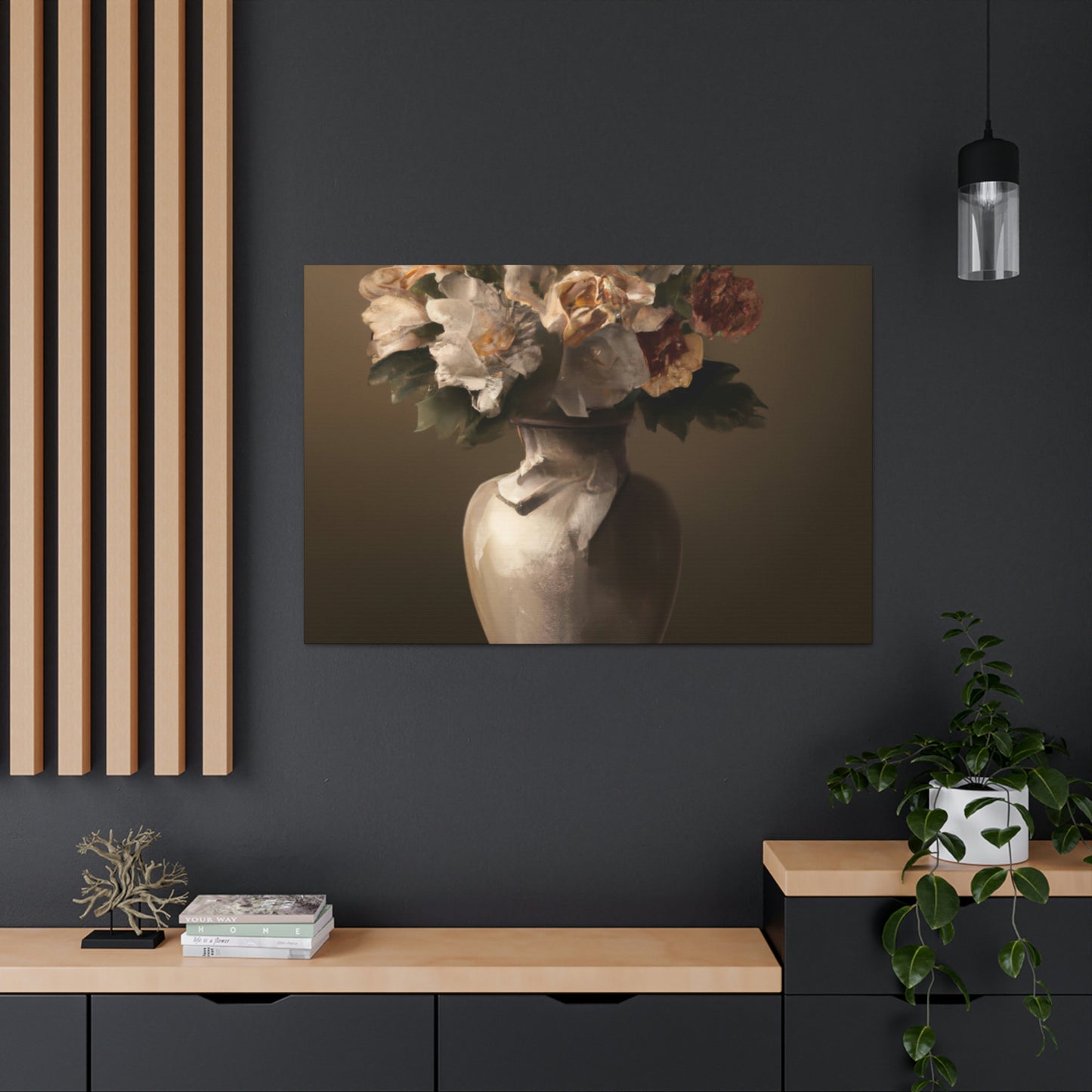 "Blooming Bouquet" - Canvas