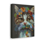 Daisycat. - Canvas