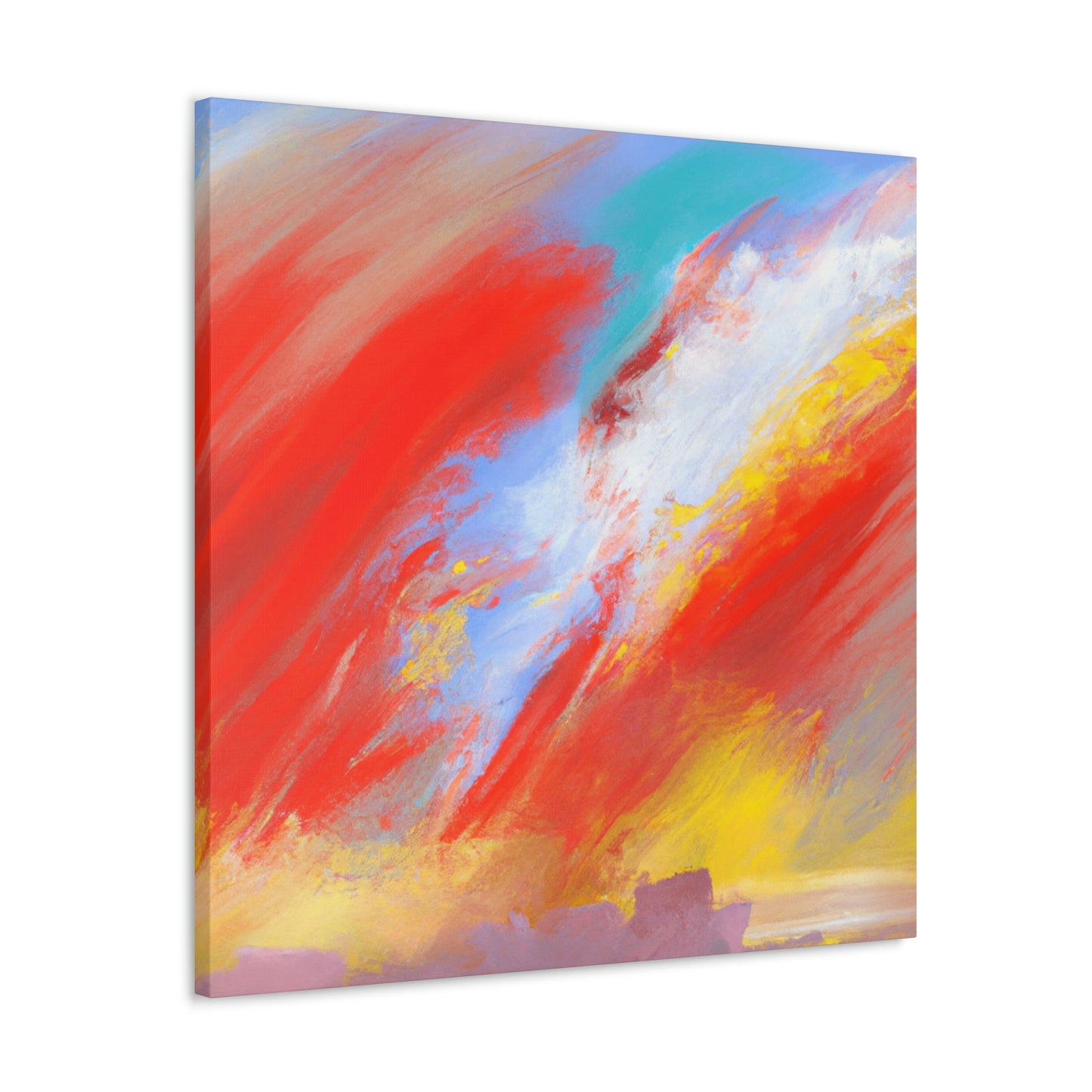 Brush Burst. - Canvas