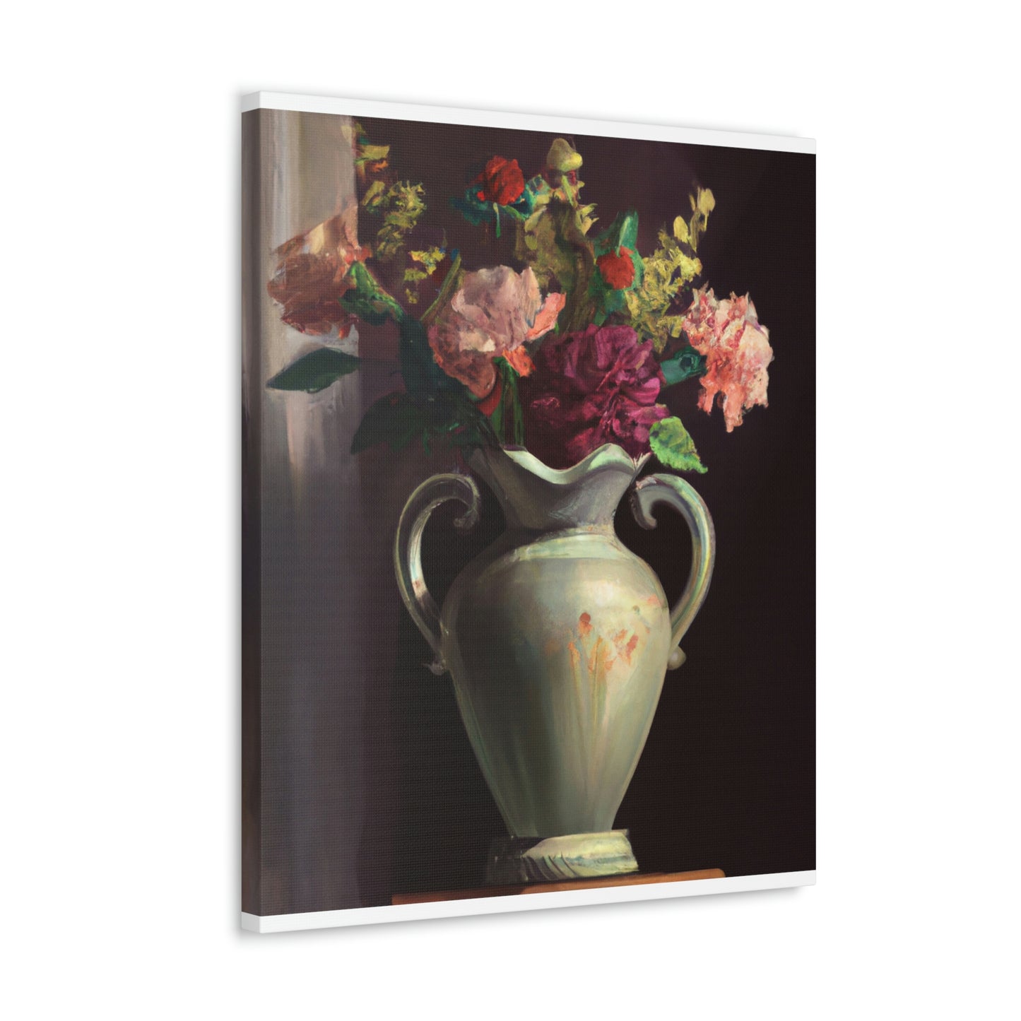 Vase Petal Splendor - Canvas