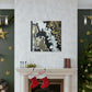Gold Fluid Cascade. - Canvas