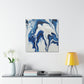 Blue Flux. - Canvas