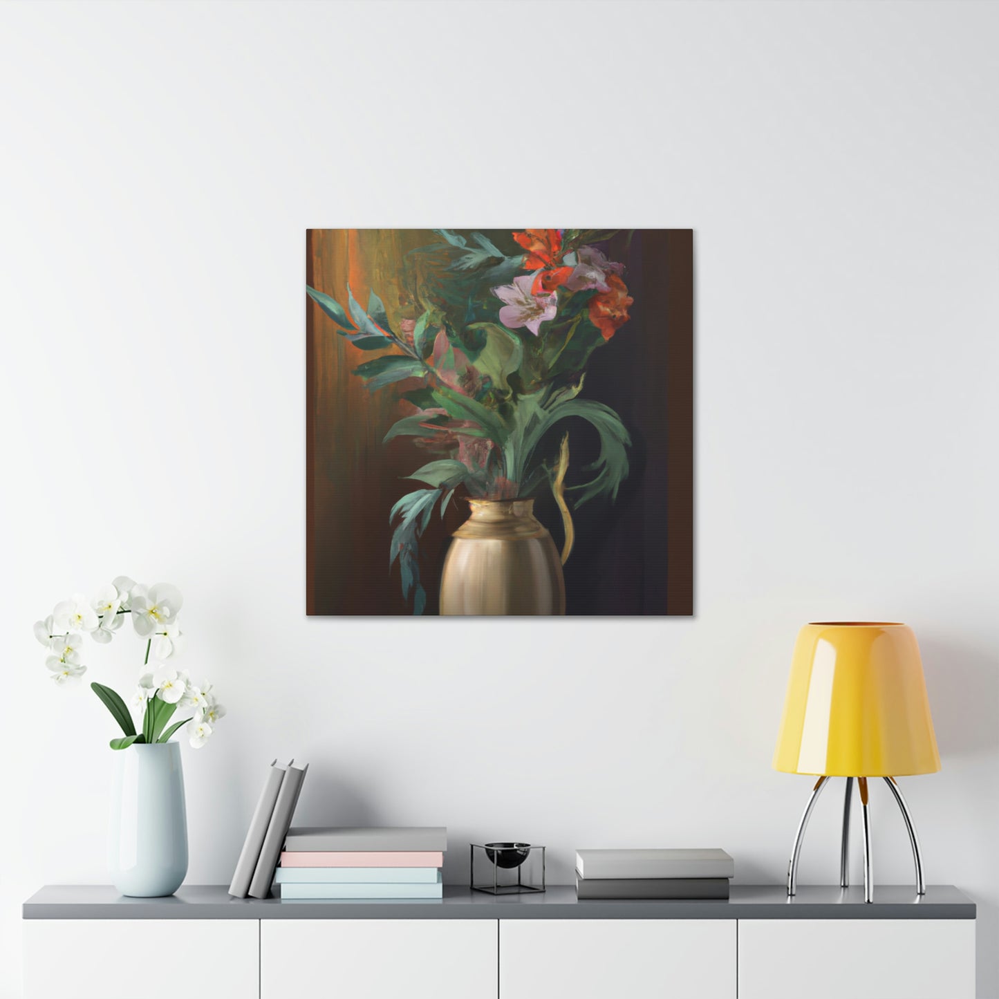 Floral Splendor Dream - Canvas