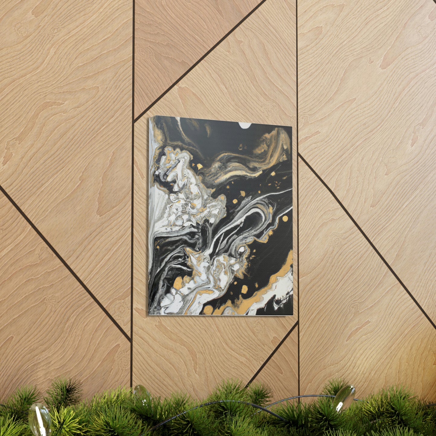 Opulent Oracle Fluid - Canvas