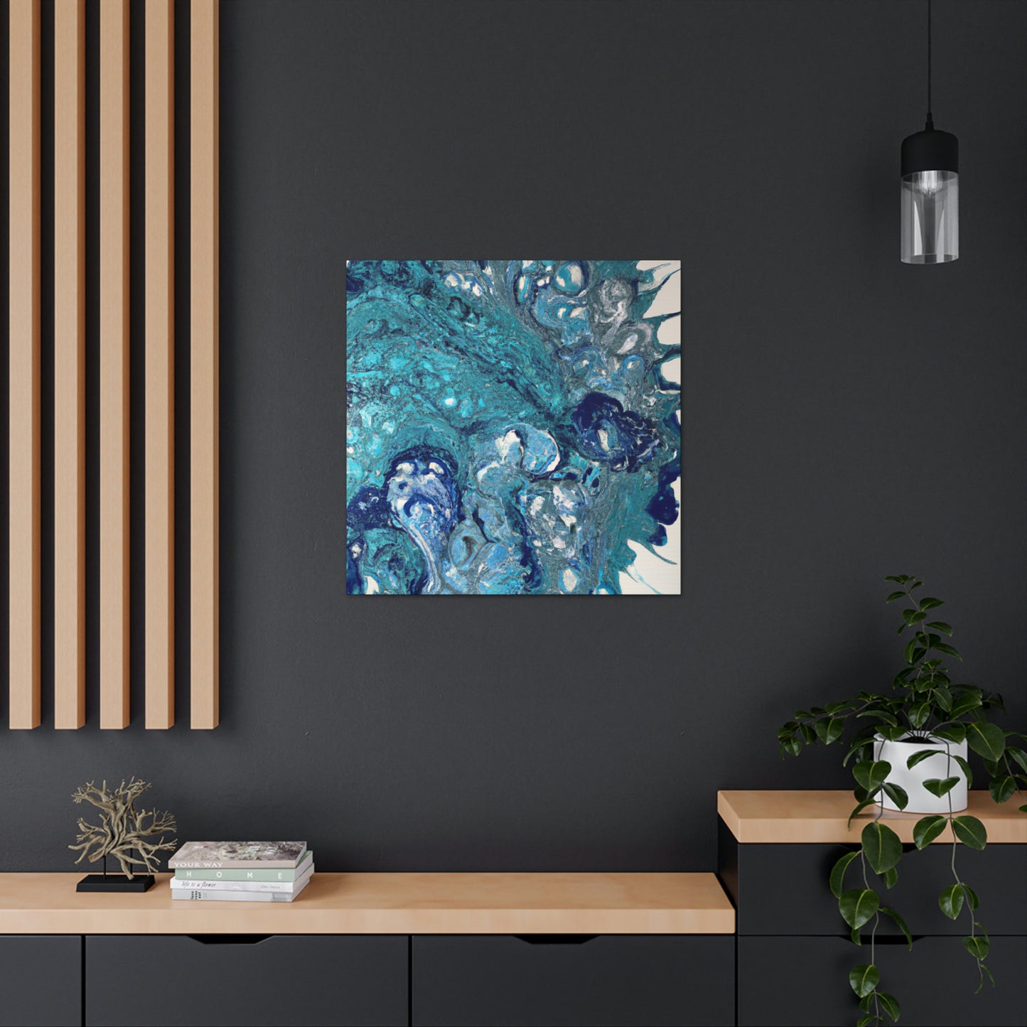 "Cosmic Flow" - Canvas