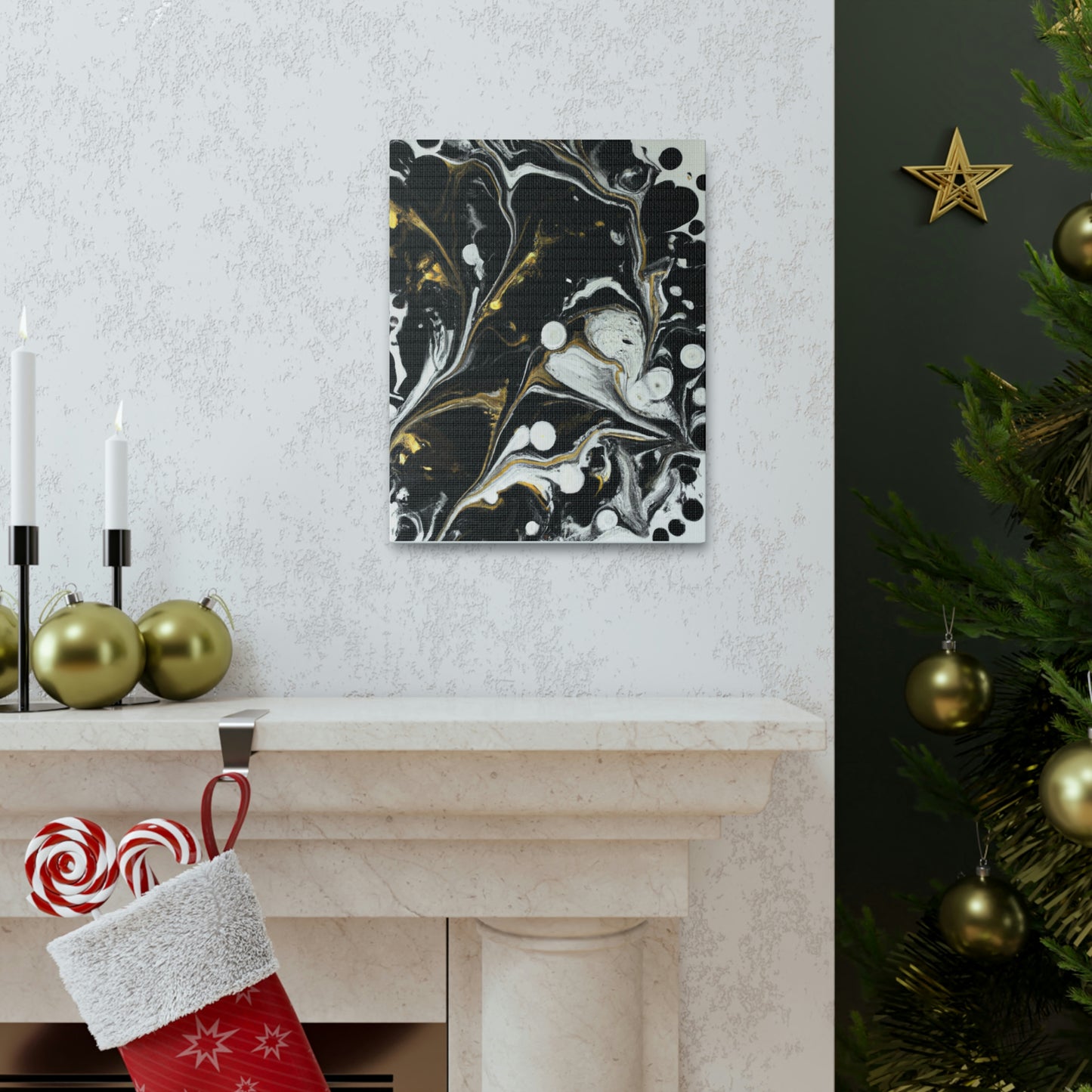 Golden Glaze Dreaming - Canvas