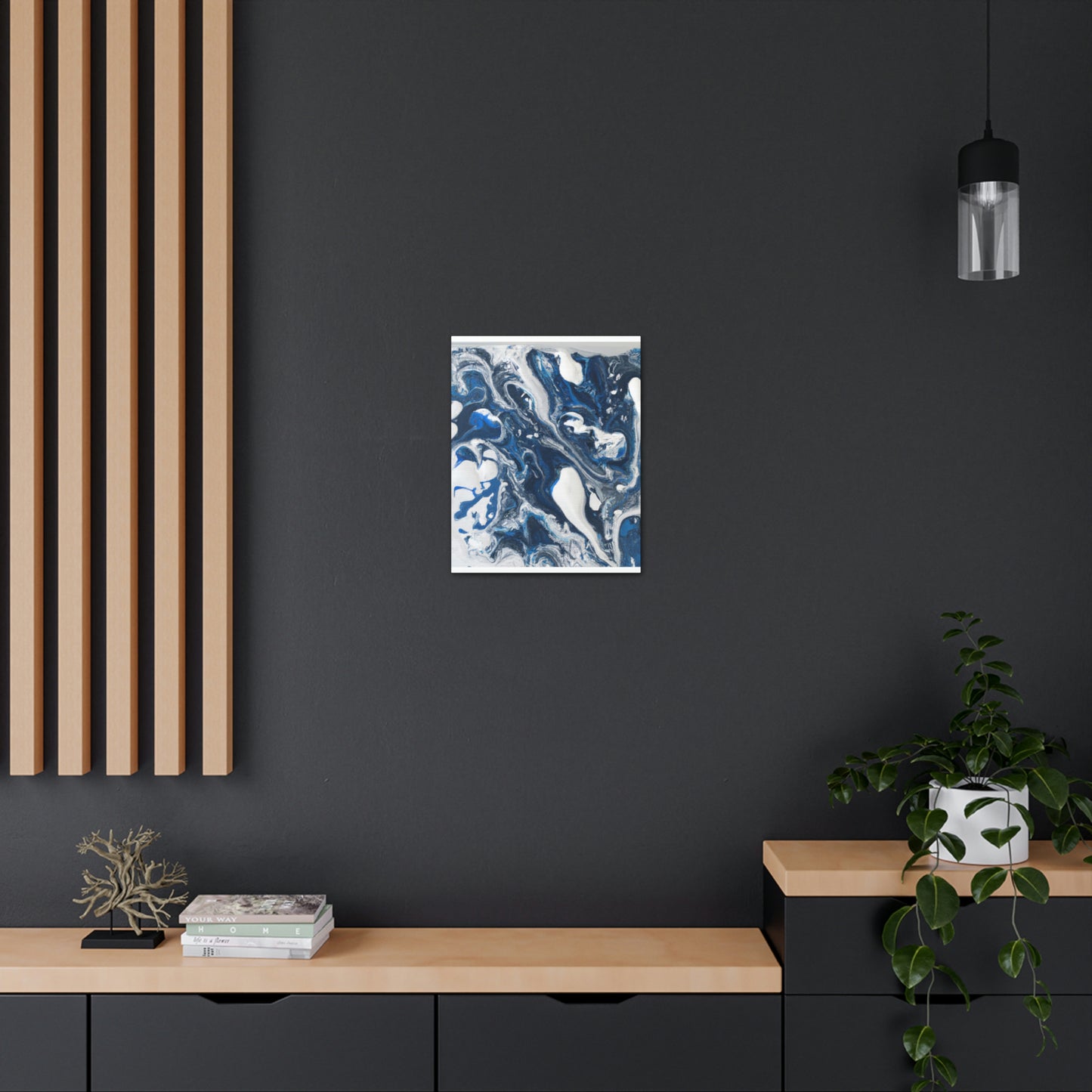 "Aqua Haven" - Canvas