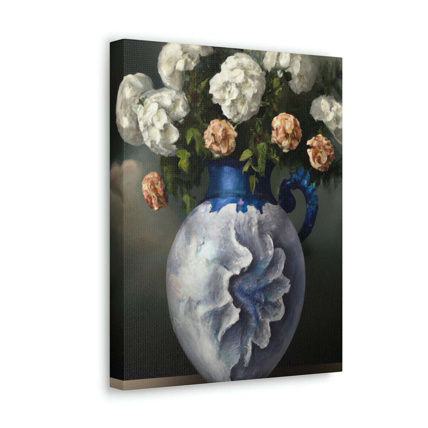 Floral Eternity Bliss - Canvas