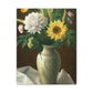 Floral Essence Glow. - Canvas