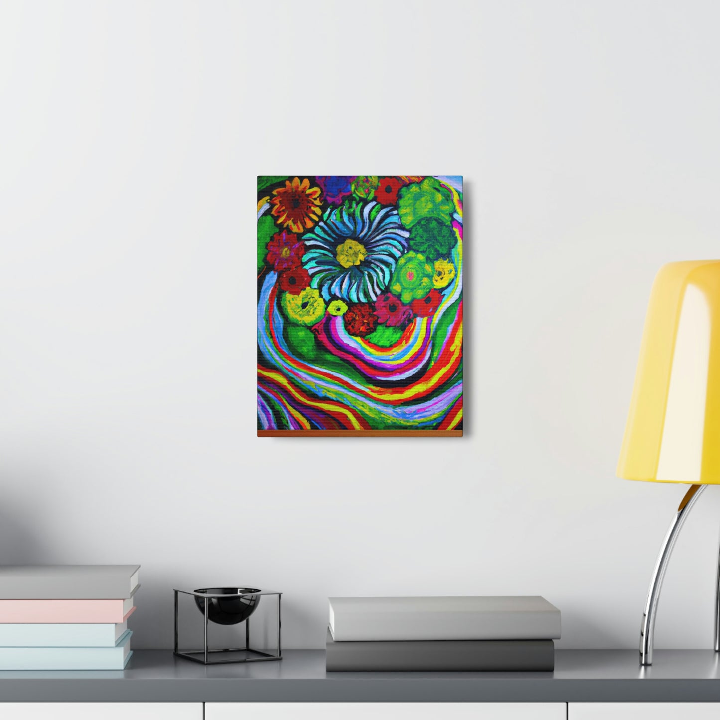 Vivid Blooms. - Canvas