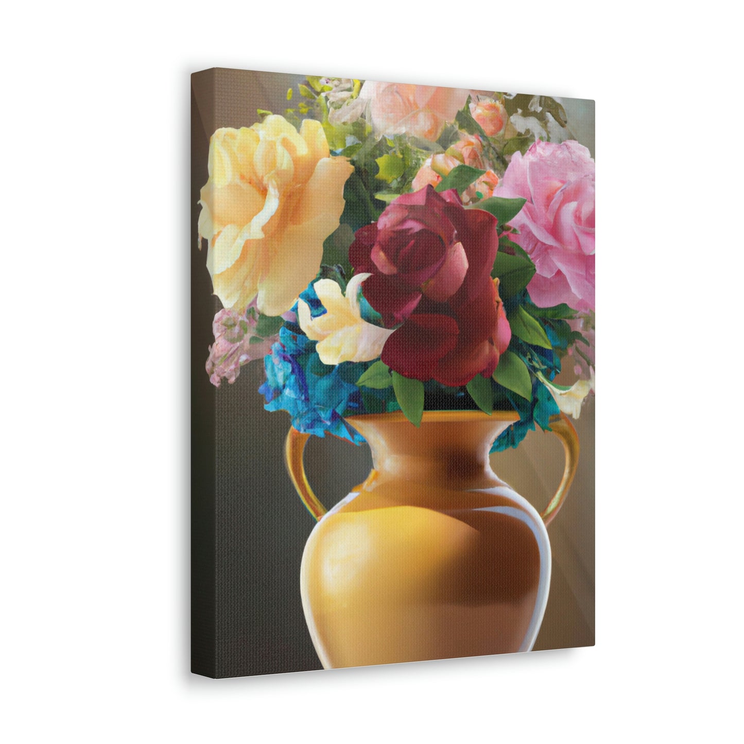 Vase Blossom Splendor - Canvas
