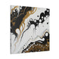 Mystic Gold Wave. - Canvas