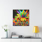 Vivid Bloom. - Canvas