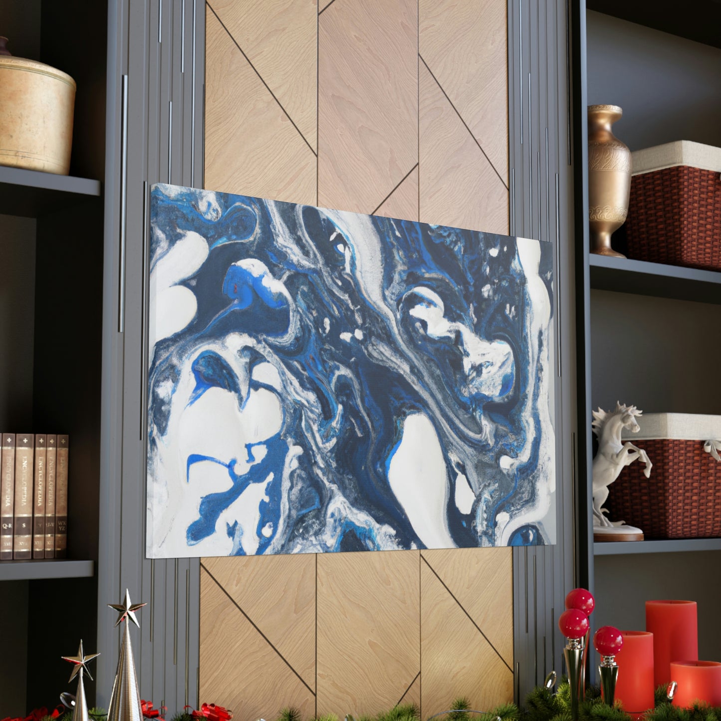 "Aqua Haven" - Canvas