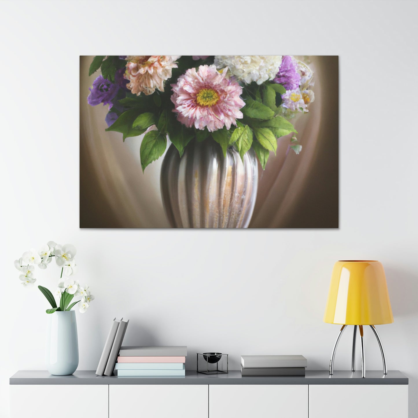 Flower Petal Bliss. - Canvas