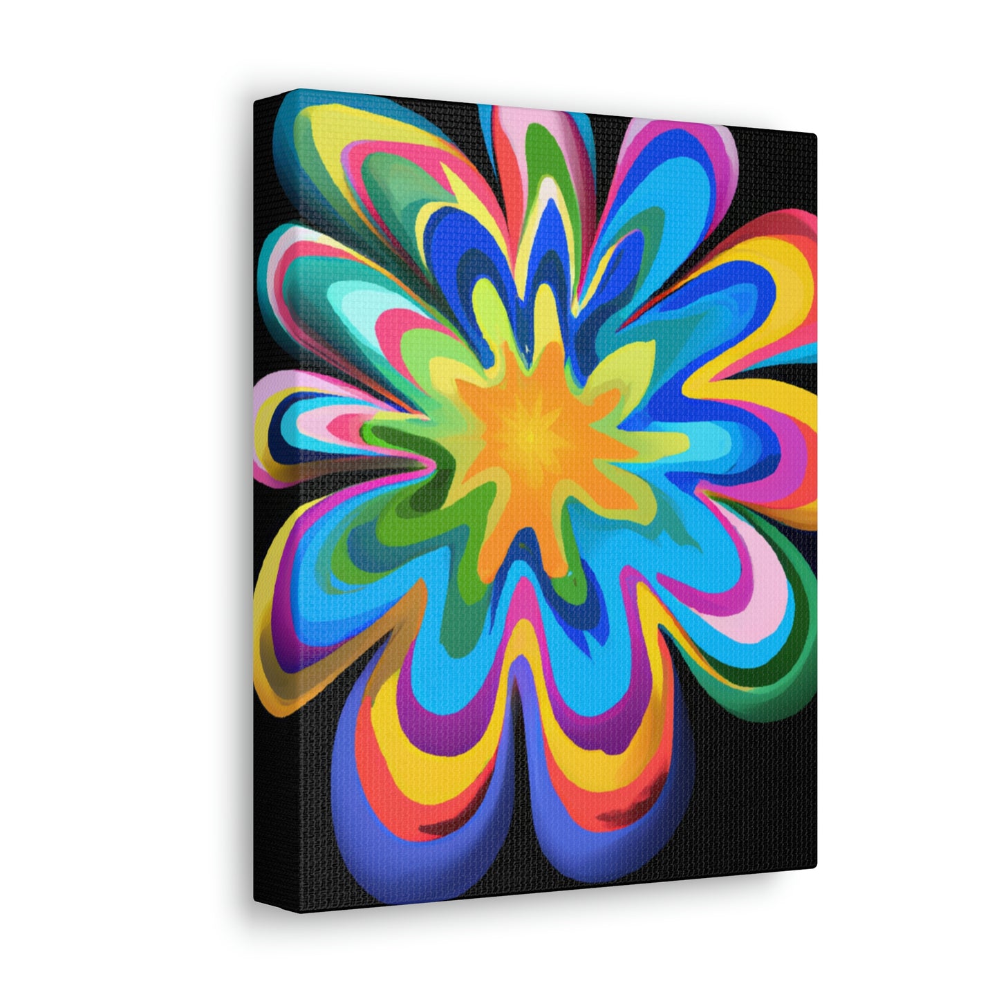 Vibrant Noir. - Canvas