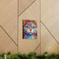 Floral Feline. - Canvas