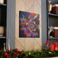 "Trippy Blooms" - Canvas
