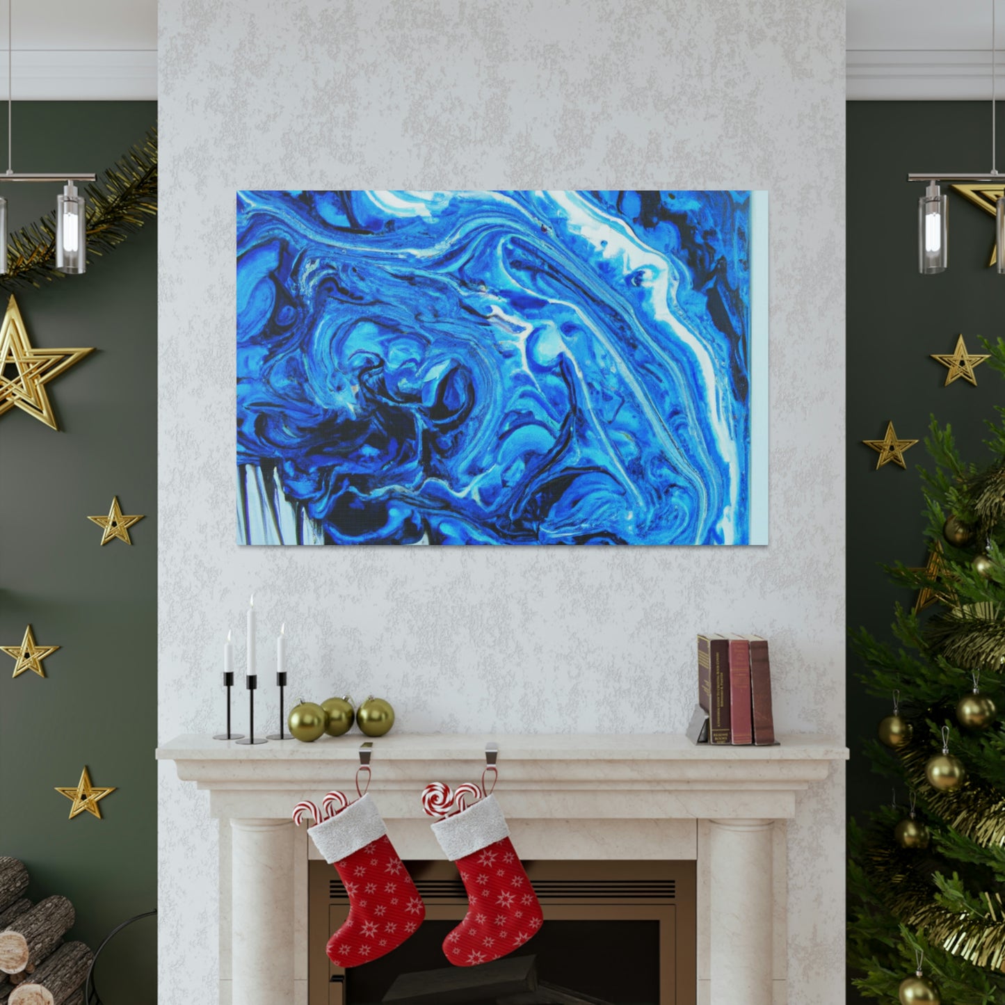 "Blue Majesty" - Canvas