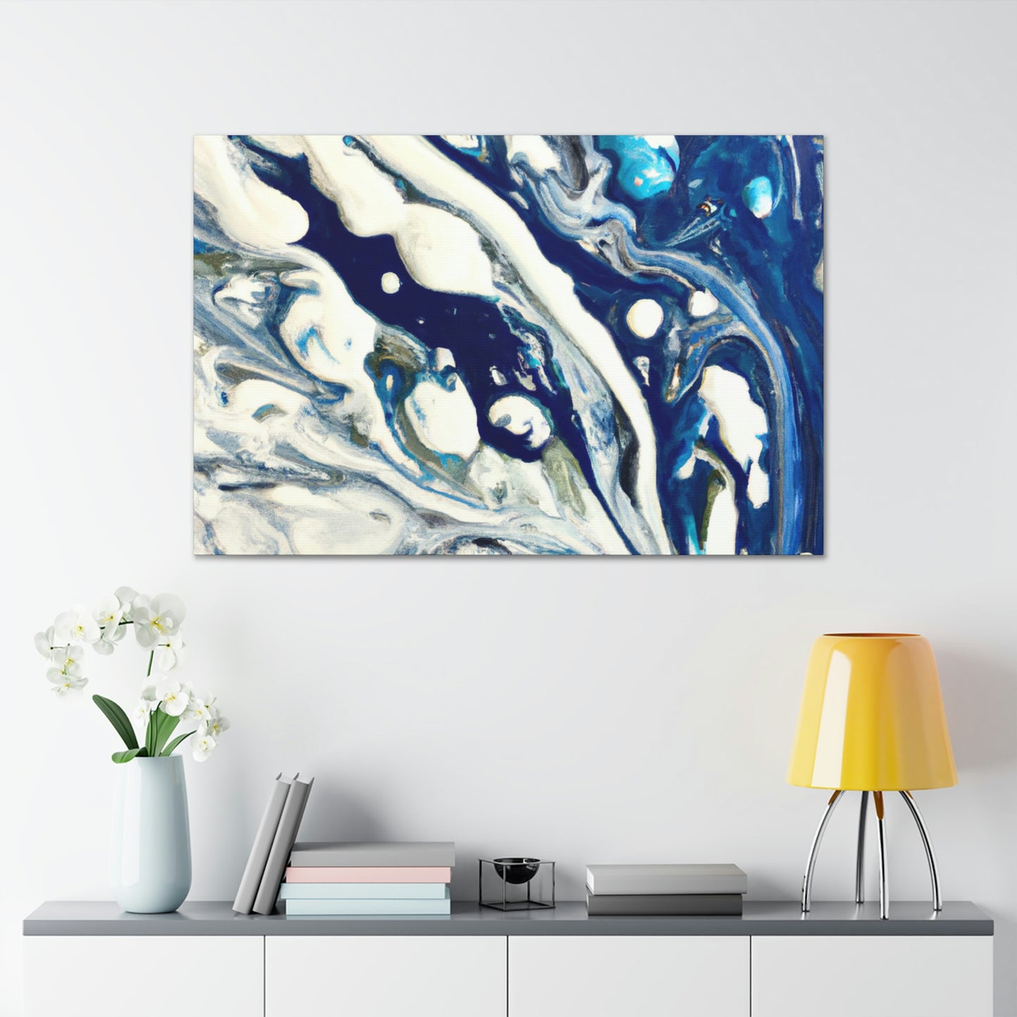"Lagoon Flow" - Canvas