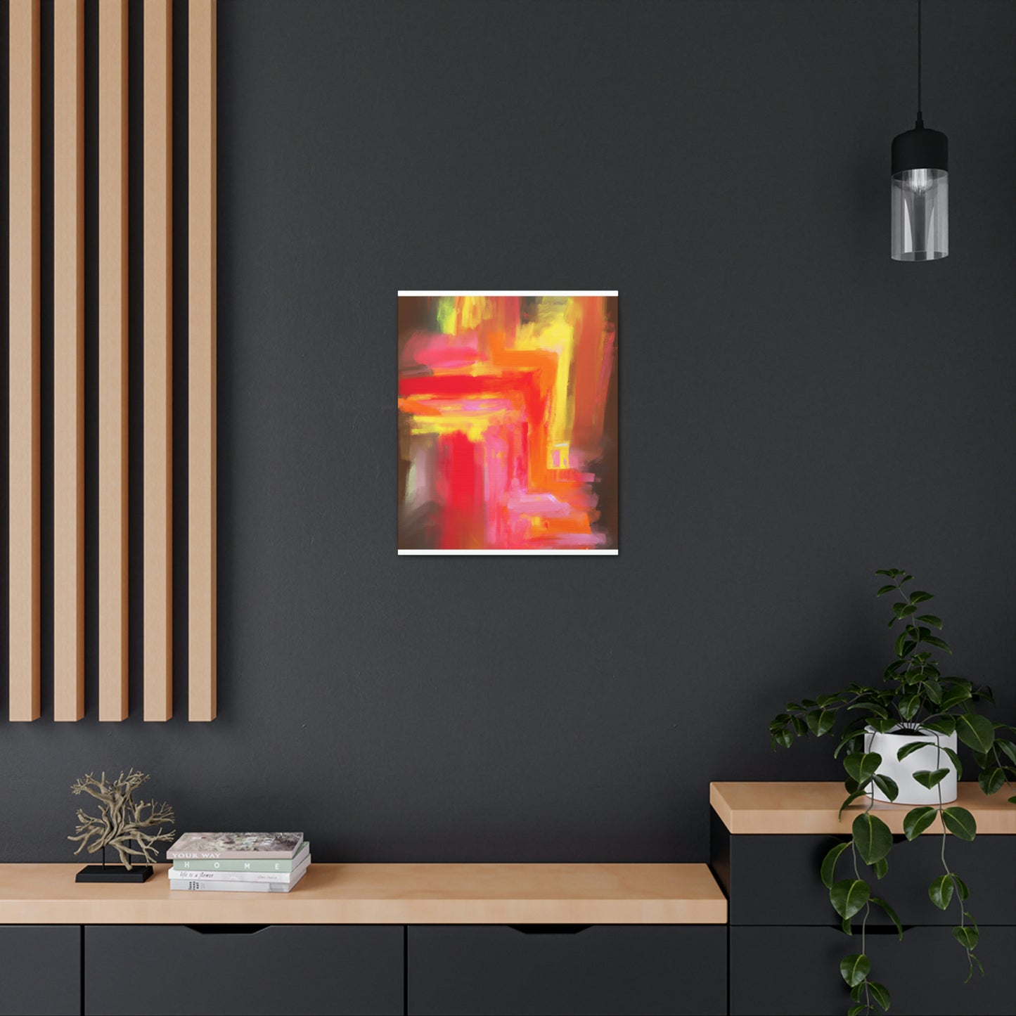 Vivid Cosmos. - Canvas