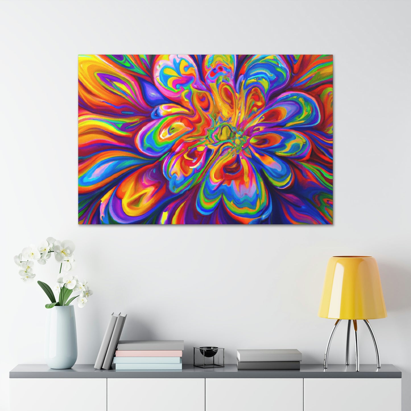 Blissful Blooms - Canvas