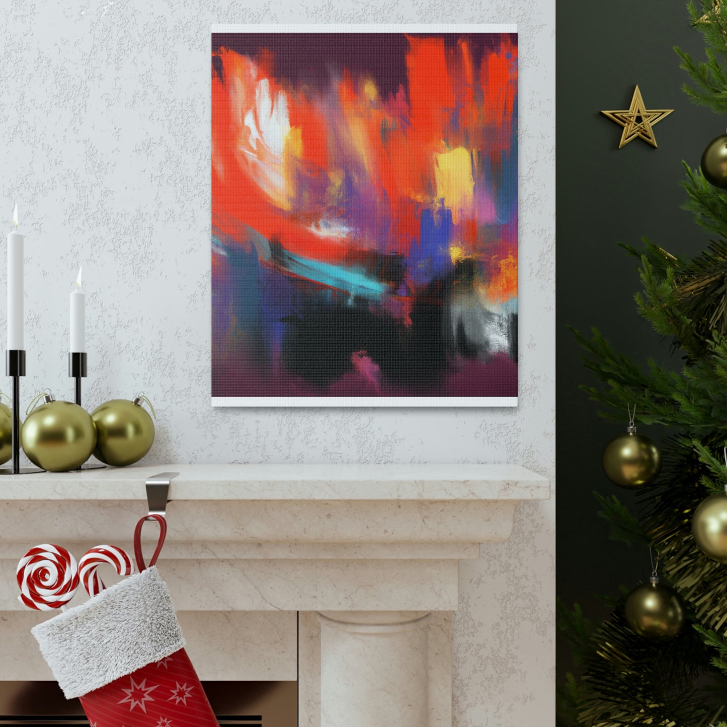 Cosmic Coziness. - Canvas