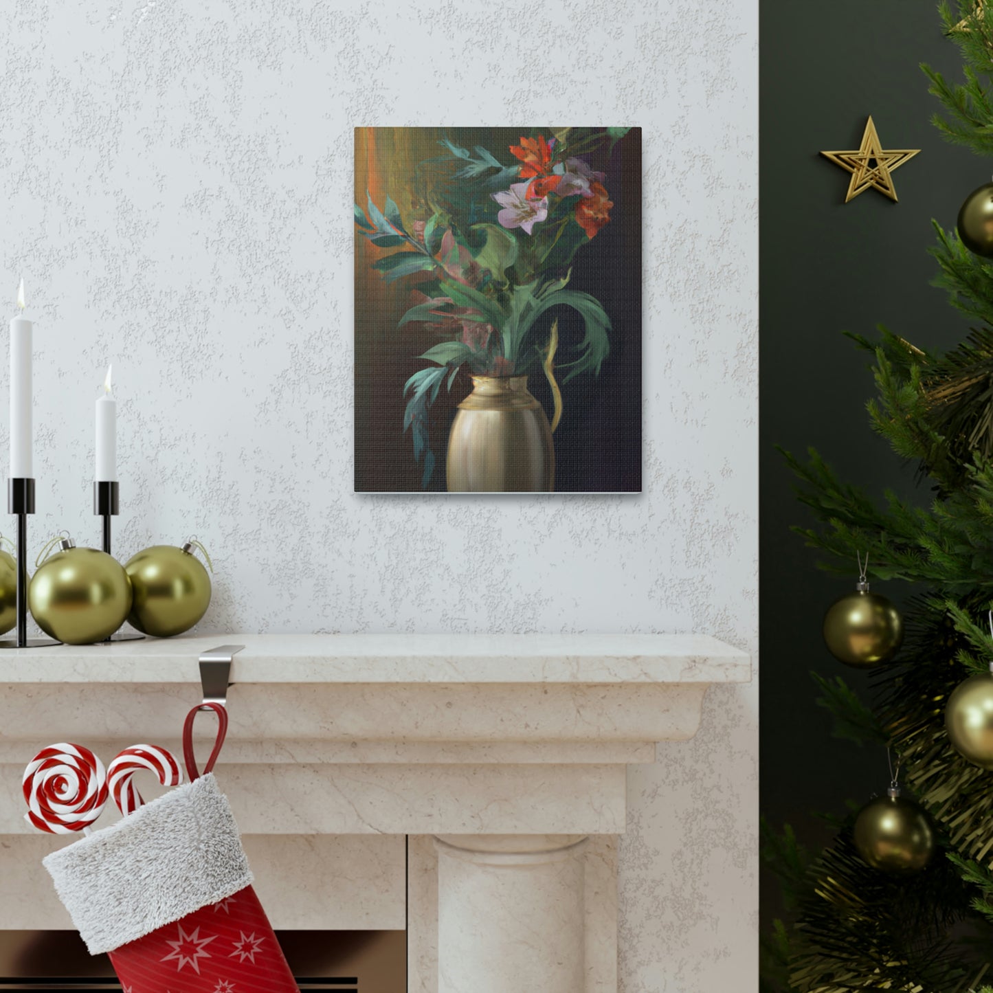 Floral Splendor Dream - Canvas