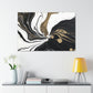 Golden Flux Flow. - Canvas
