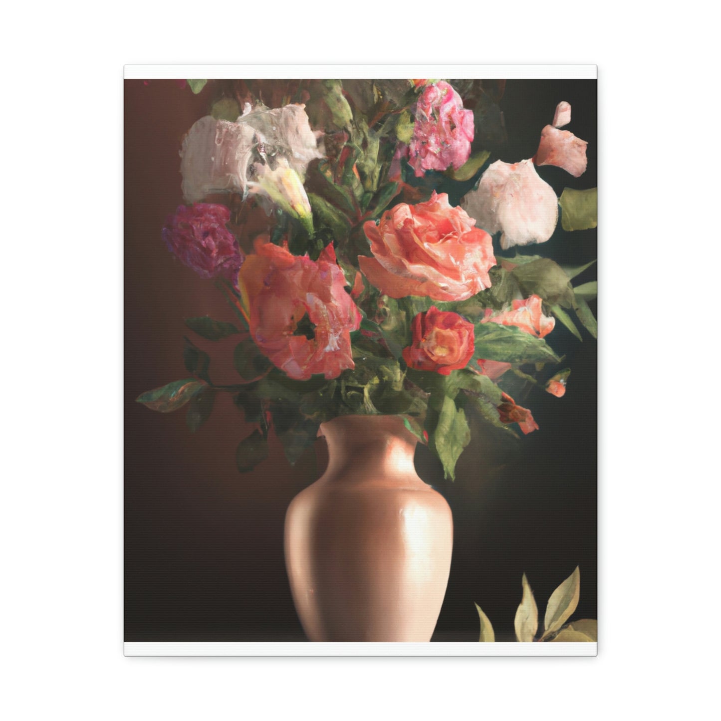 "Floral Finery Wonderland" - Canvas