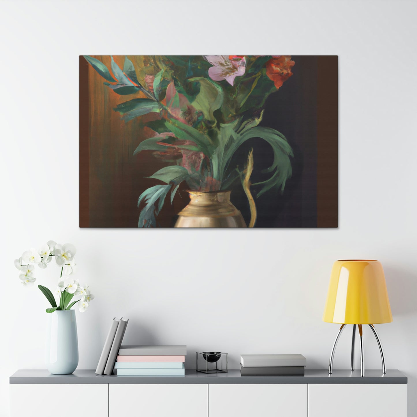 Floral Splendor Dream - Canvas