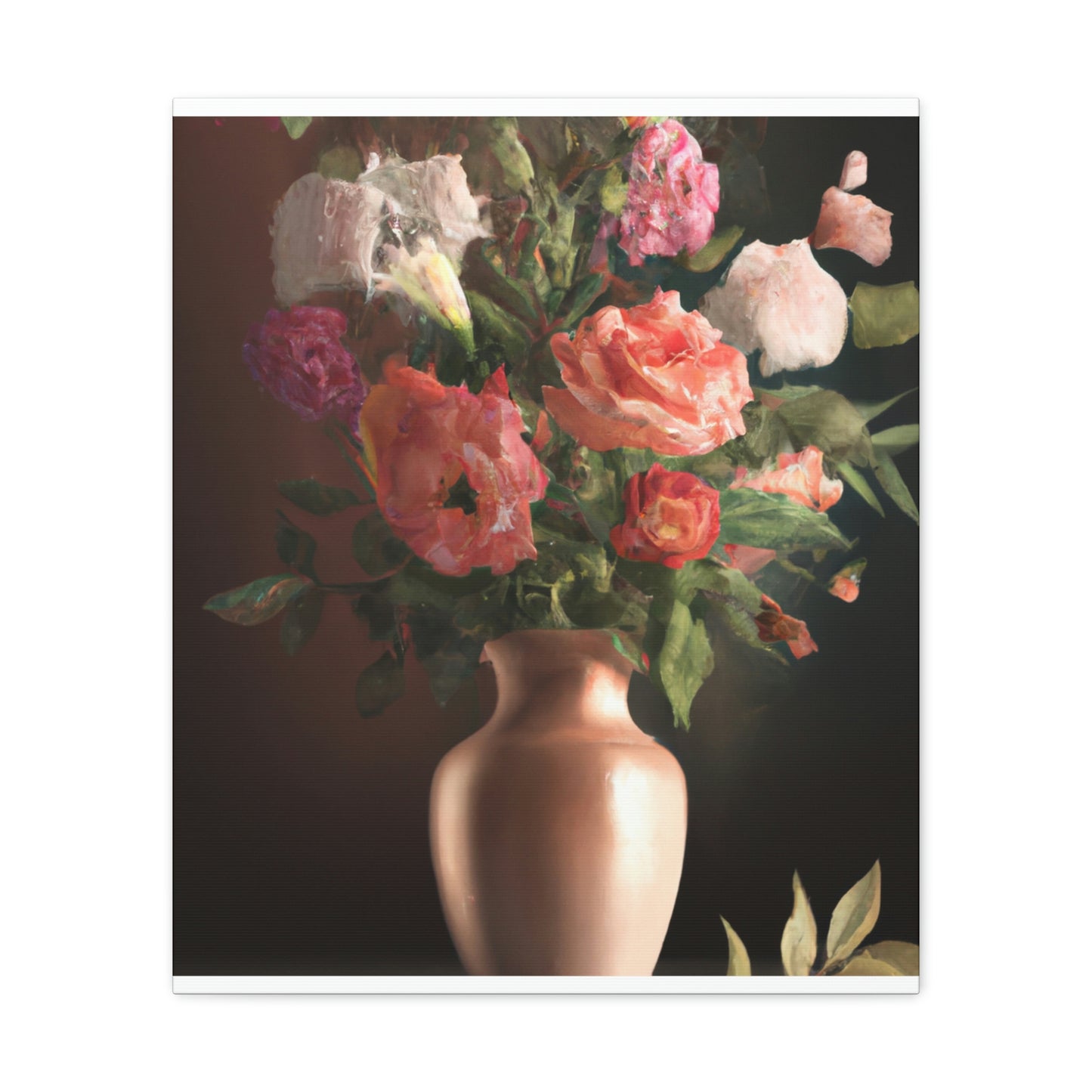 "Floral Finery Wonderland" - Canvas