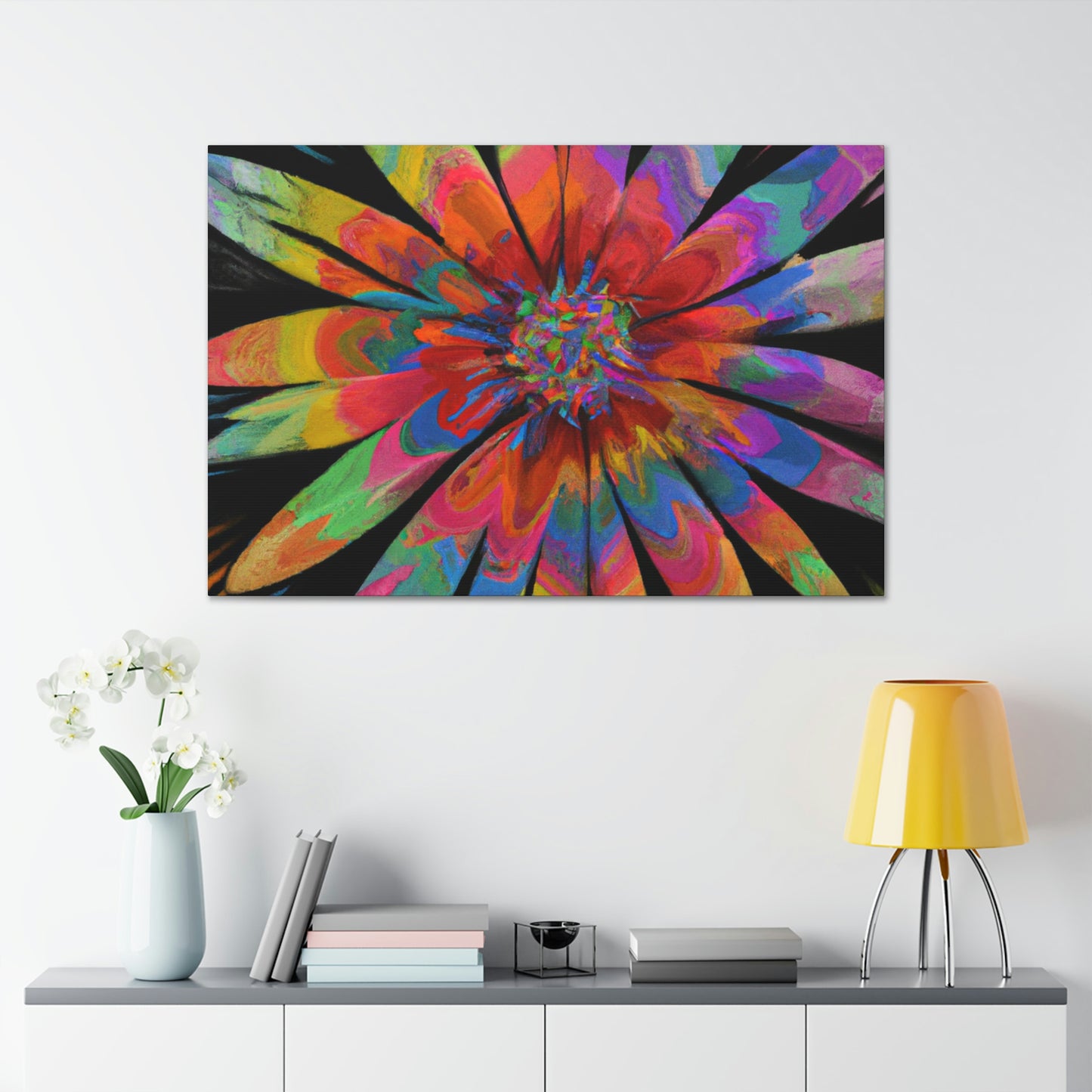 Vibrant Radiance. - Canvas