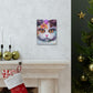 Floral Feline - Canvas