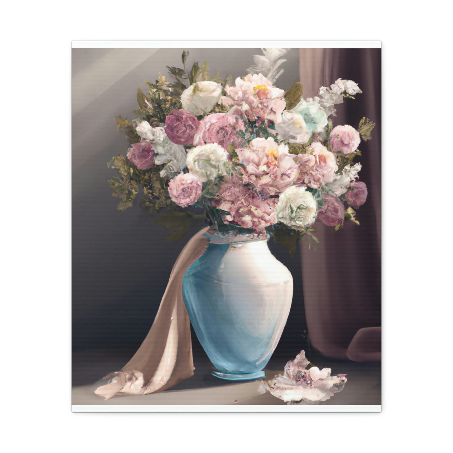 "Fragile Floral Beauty". - Canvas