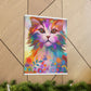 Floral Feline - Canvas