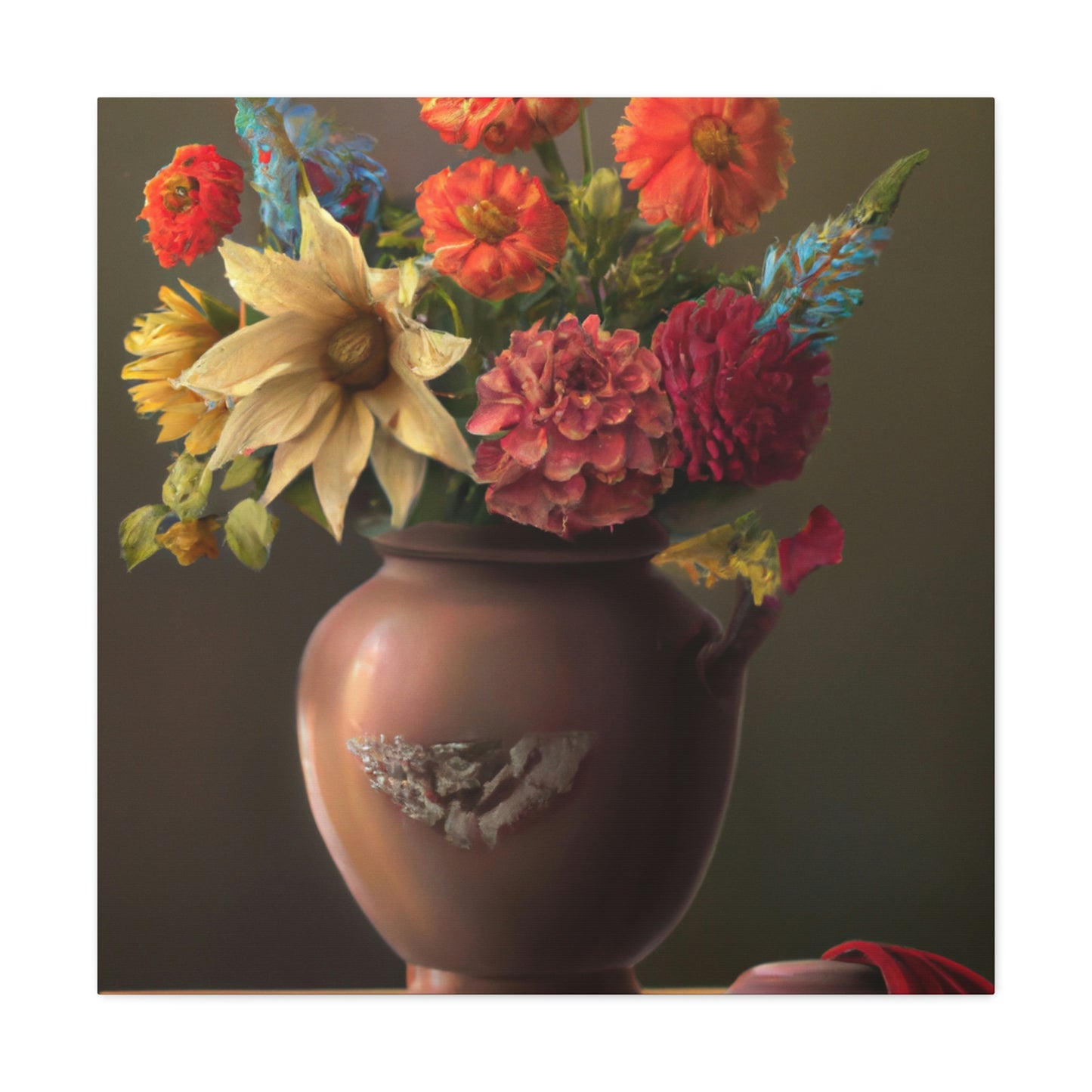 Flowering Brilliance. - Canvas