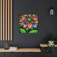 Vibrant Bloom. - Canvas