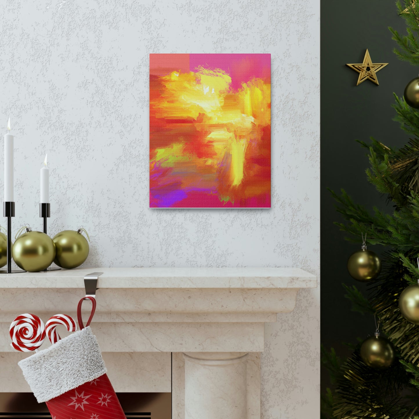 Cosmic Aura - Canvas