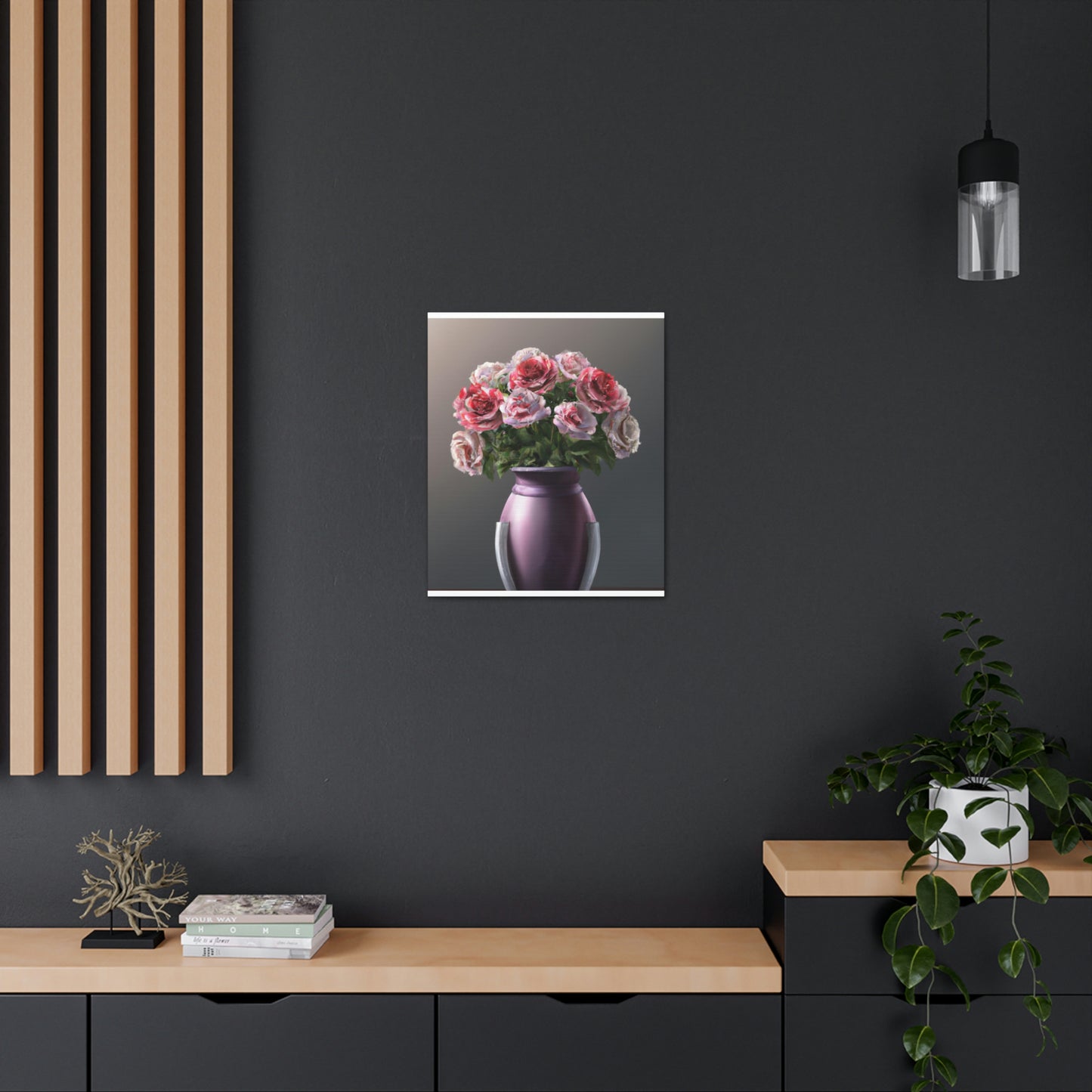 Floral Detail Bliss. - Canvas