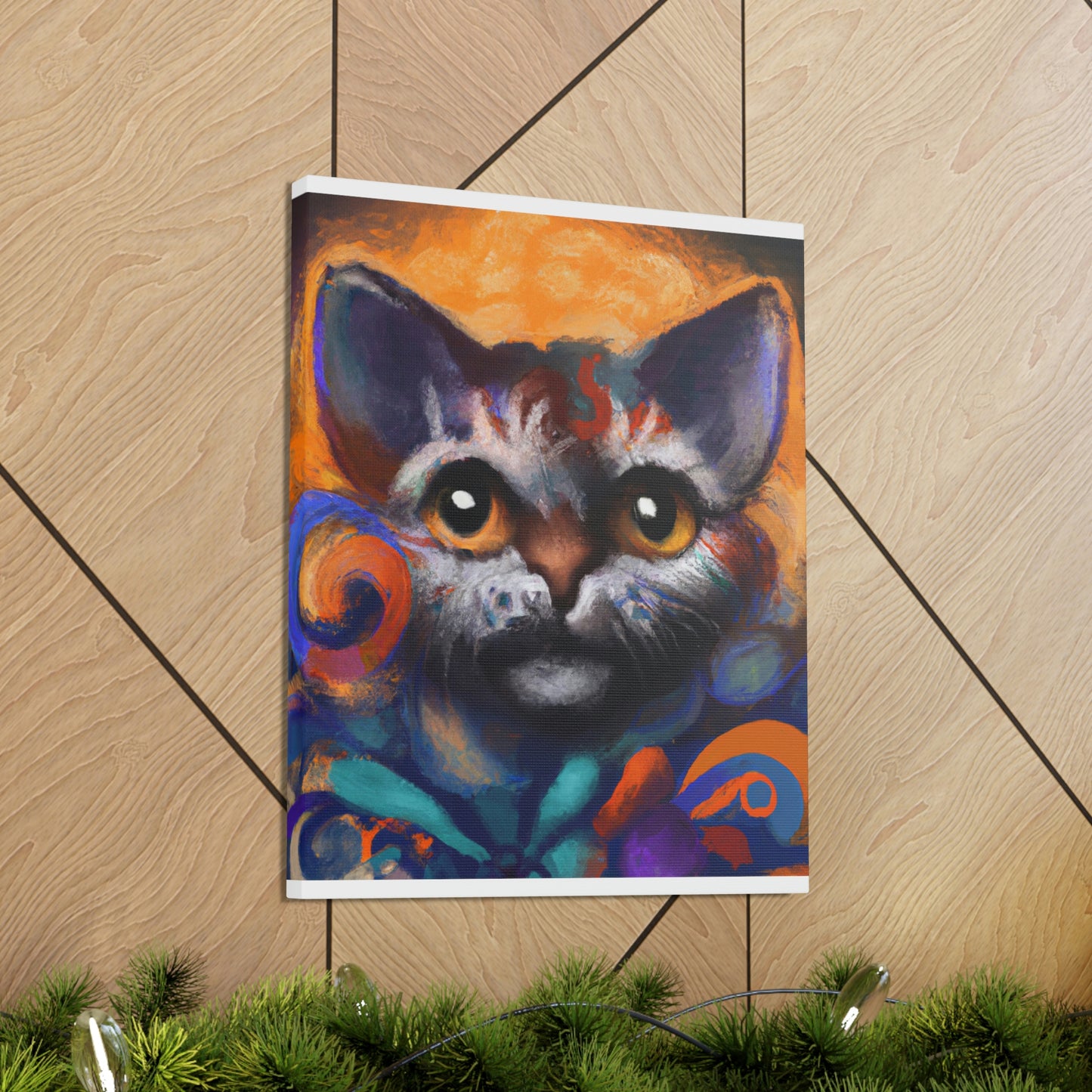 Floret Cat - Canvas