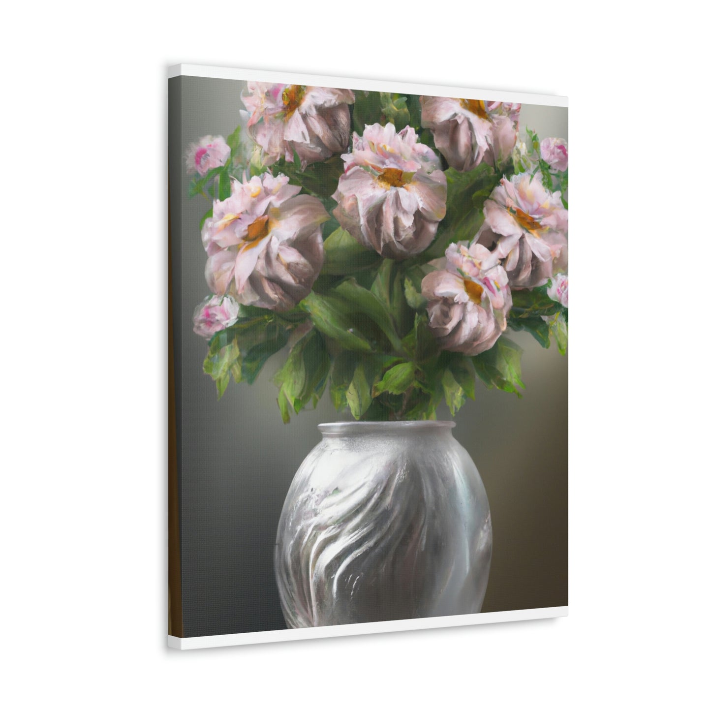 Vase Bouquet Bloom - Canvas