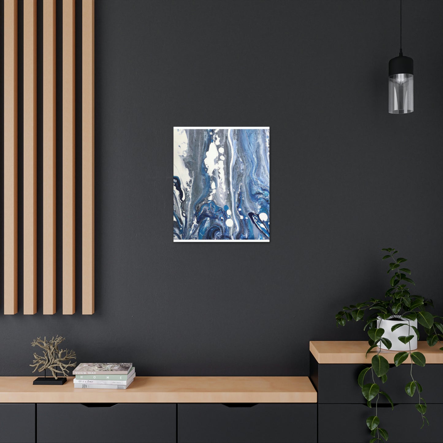 Blue Opulence - Canvas